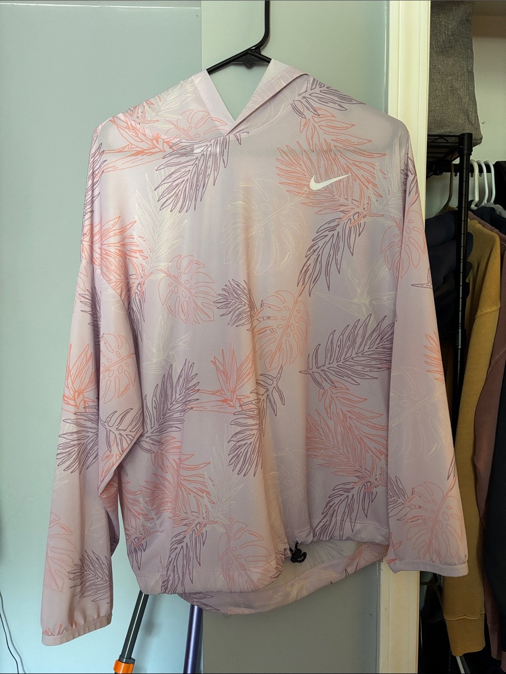 Nike Pro Cover Up Hooded Top